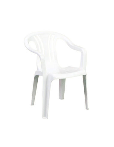 MOLINELLA CHAISE PLASTIQUE BLANCHE