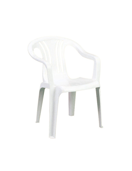 MOLINELLA CHAISE PLASTIQUE BLANCHE