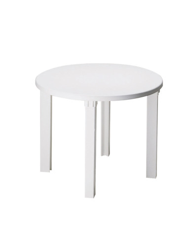 MARINA TABLE PLASTIQUE BLANC