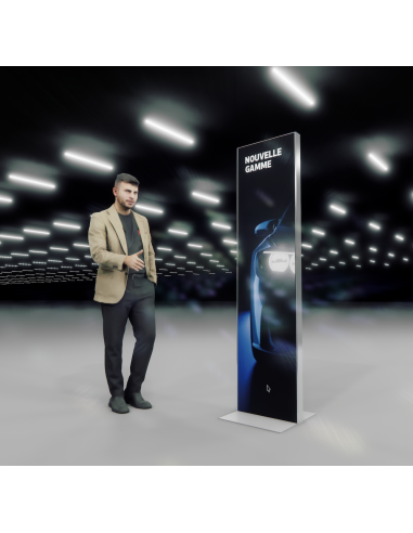 TOTEM 50X200cm IMPRESSION RECTO VERSO