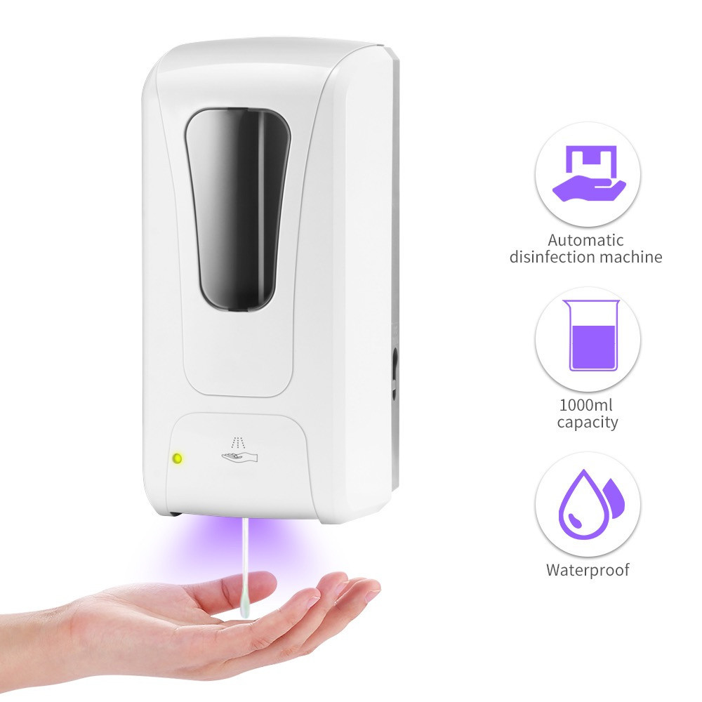DISTRIBUTEUR DE GEL HYDRO-ALCOOLIQUE MURAL SANS CONTACT ECO