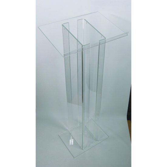 PLEX PUPITRE DE CONFERENCE PLEXIGLASS TRANSPARENT