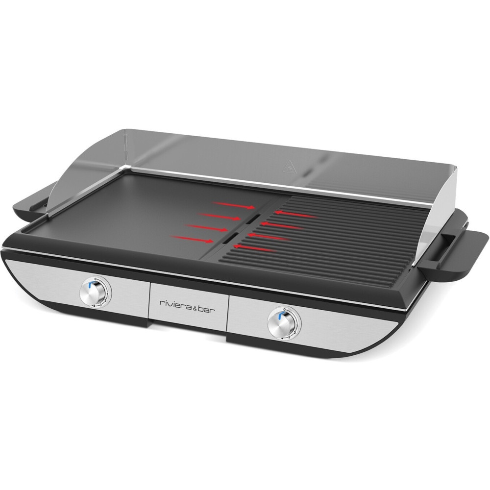 RIVIERA PLANCHA GRILL 2 ZONES A POSER QPL0675