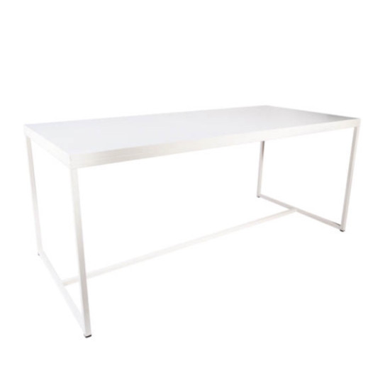 TABLE HAUTE DINNER 180x80 TABLE HAUTE H110 BLANCHE