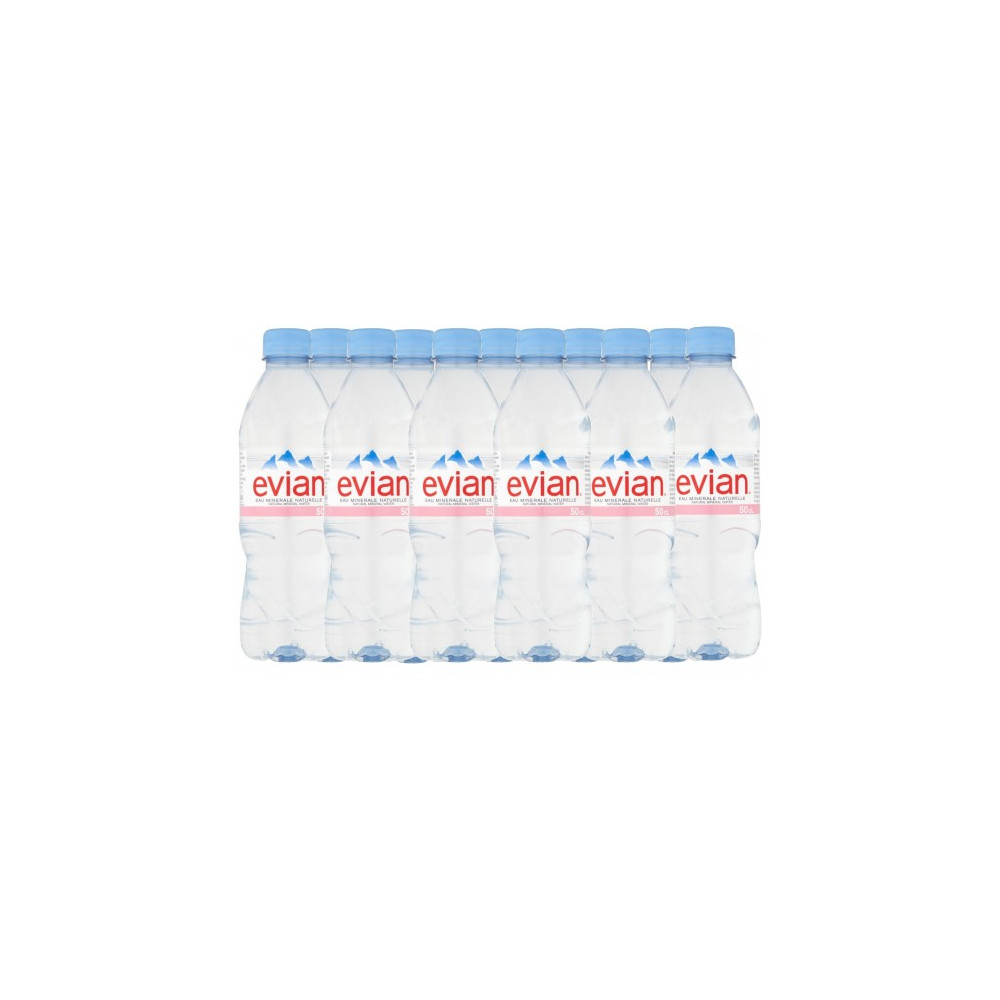 EAU EVIAN 24x BOUTEILLES DE 50CL
