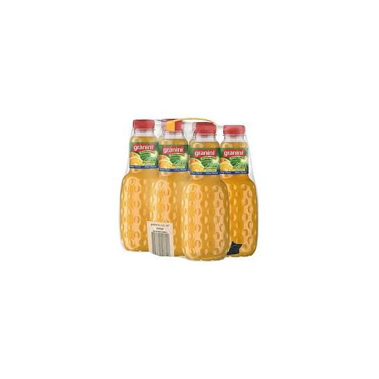 JUS DE FRUITS BOISSONS GRANINI ORANGE 6 BOUTEILLES DE 1L