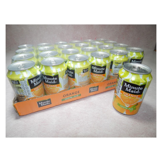 JUS D’ORANGE 24 BOITES DE 33CL