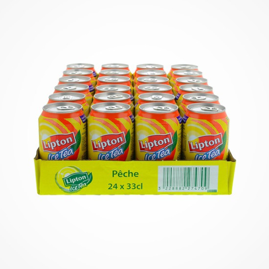 SODAS LIPTON ICE TEA 24 BOITES DE 33CL