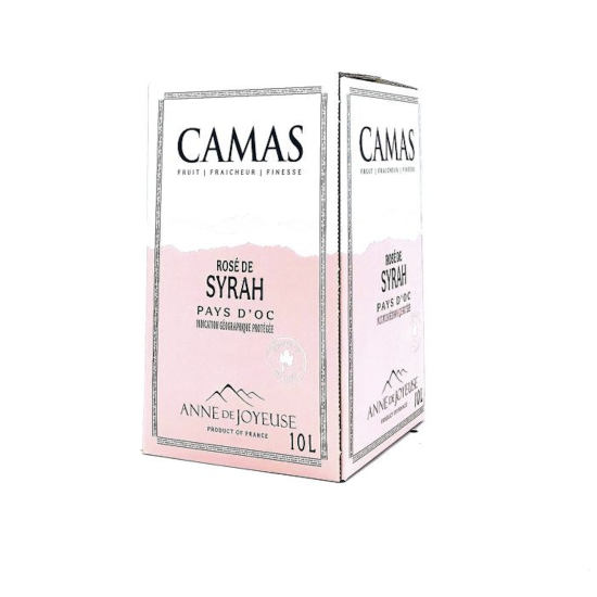 VIN ROSE SYRAH VIN DE PAYS D'OC BIB 10 LITRES