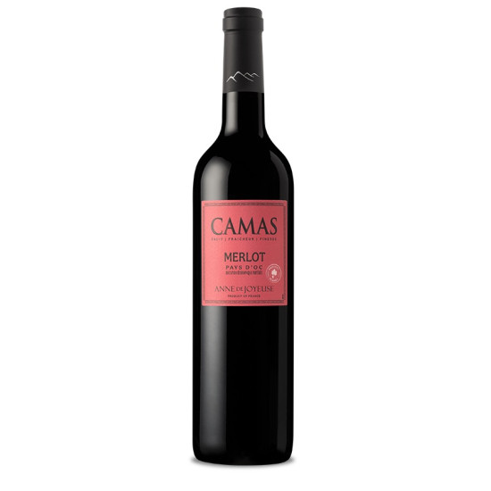 VIN ROUGE MERLOT VIN DE PAYS D'OC 6x BOUTEILLE5 75CL
