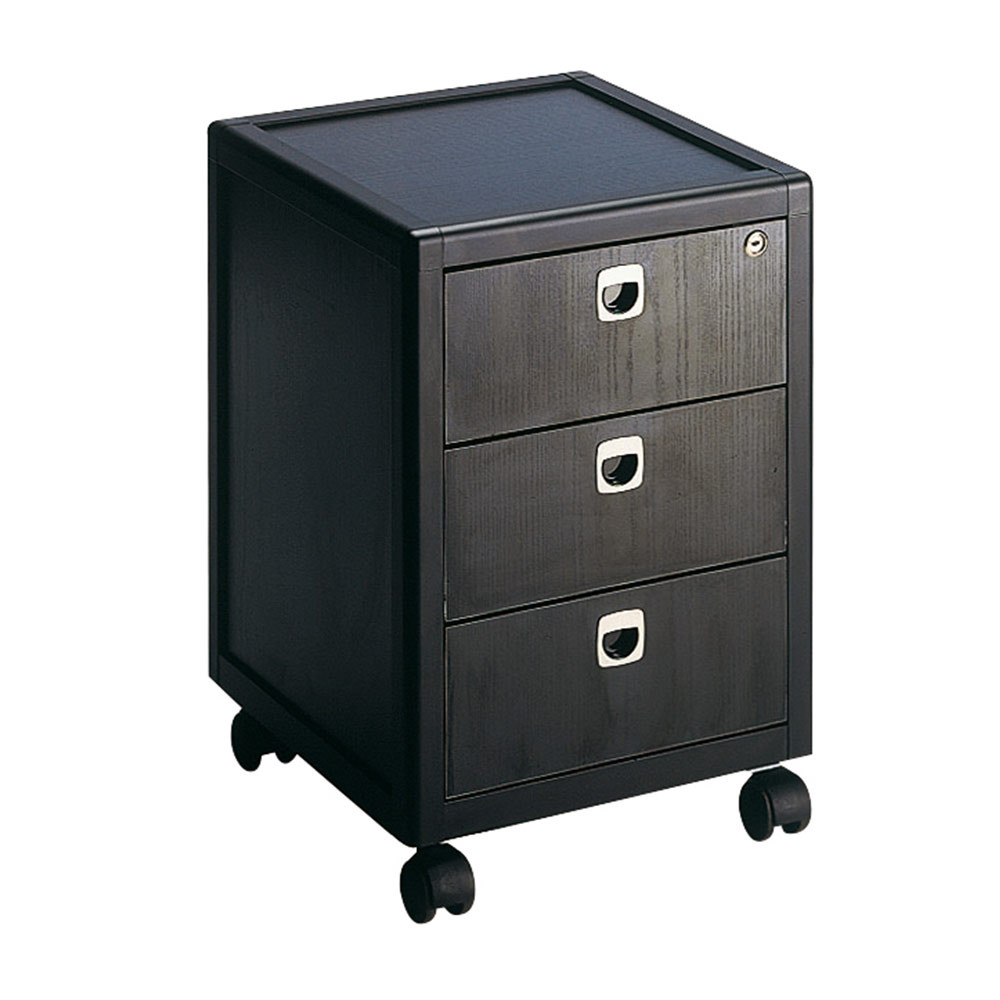 BOURGET RANGEMENT CAISSON NOIR