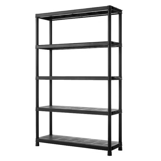 NEWTON “XL” ETAGERE PLASTIQUE NOIR 120CM