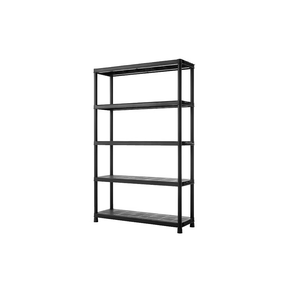 NEWTON “XL” ETAGERE PLASTIQUE NOIR 120CM