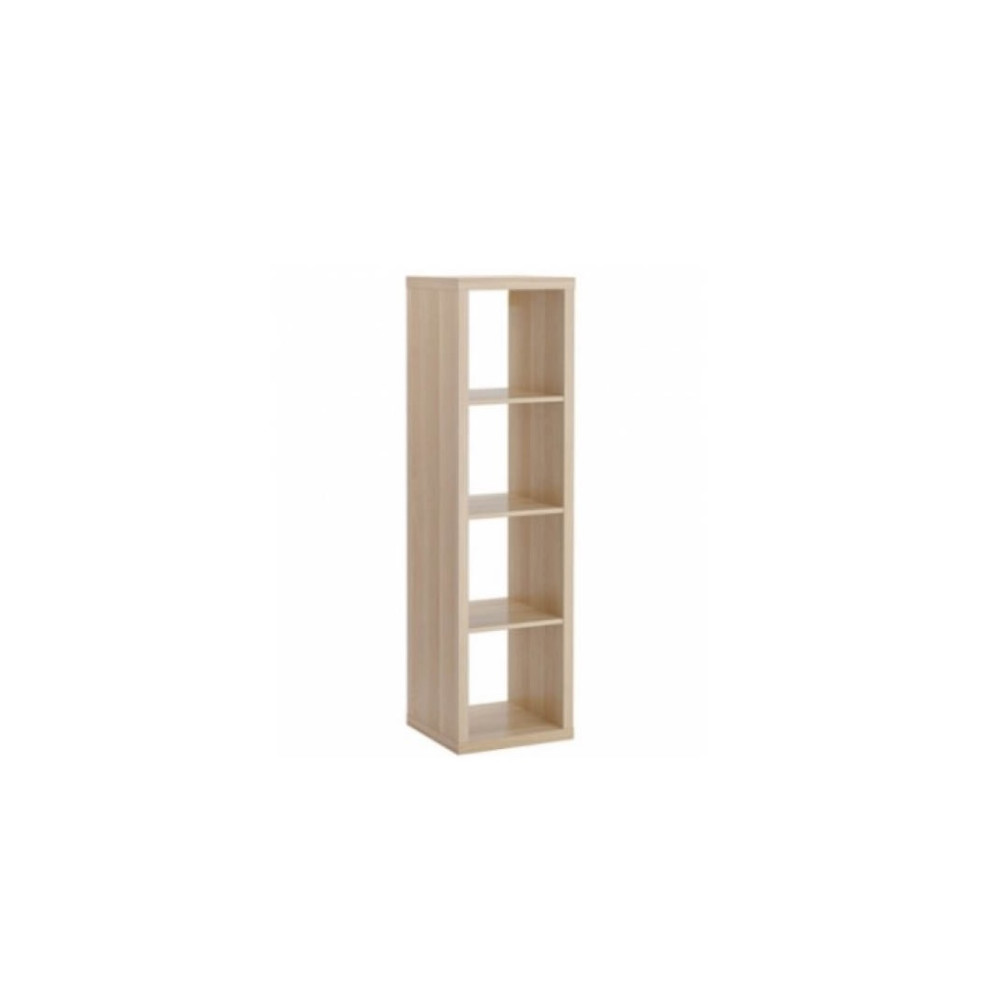ETAGERE SAMOA 4 CASIERS CHENE BLANCHI