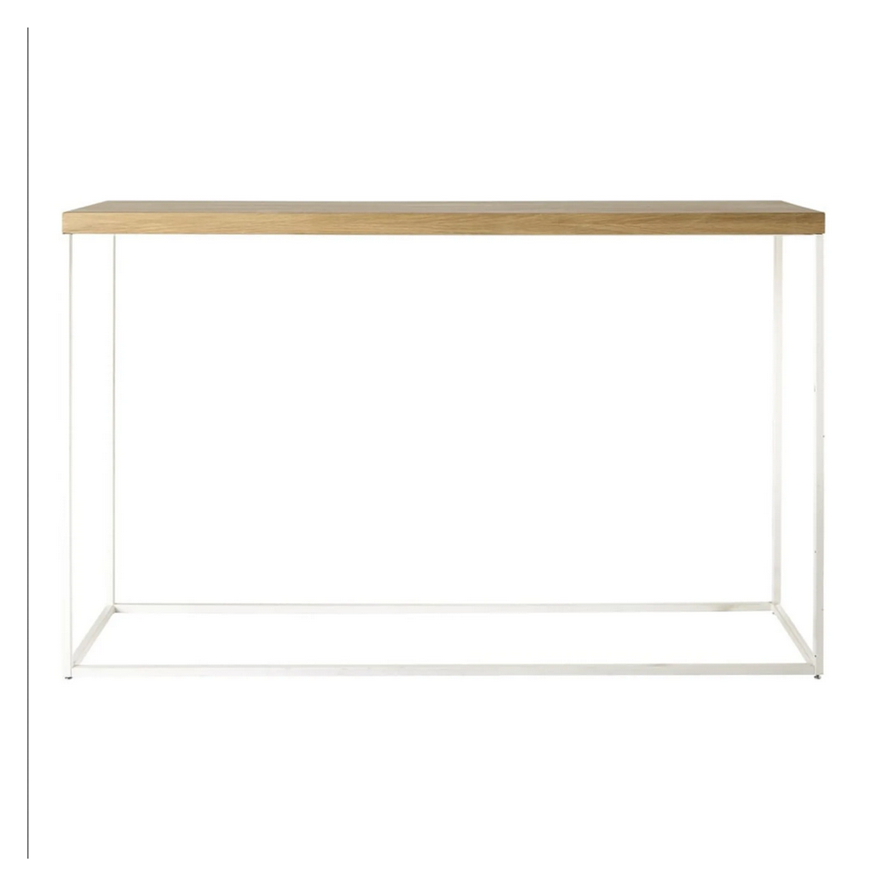 CONSOLE QUADRI BLANCHE/CHENE