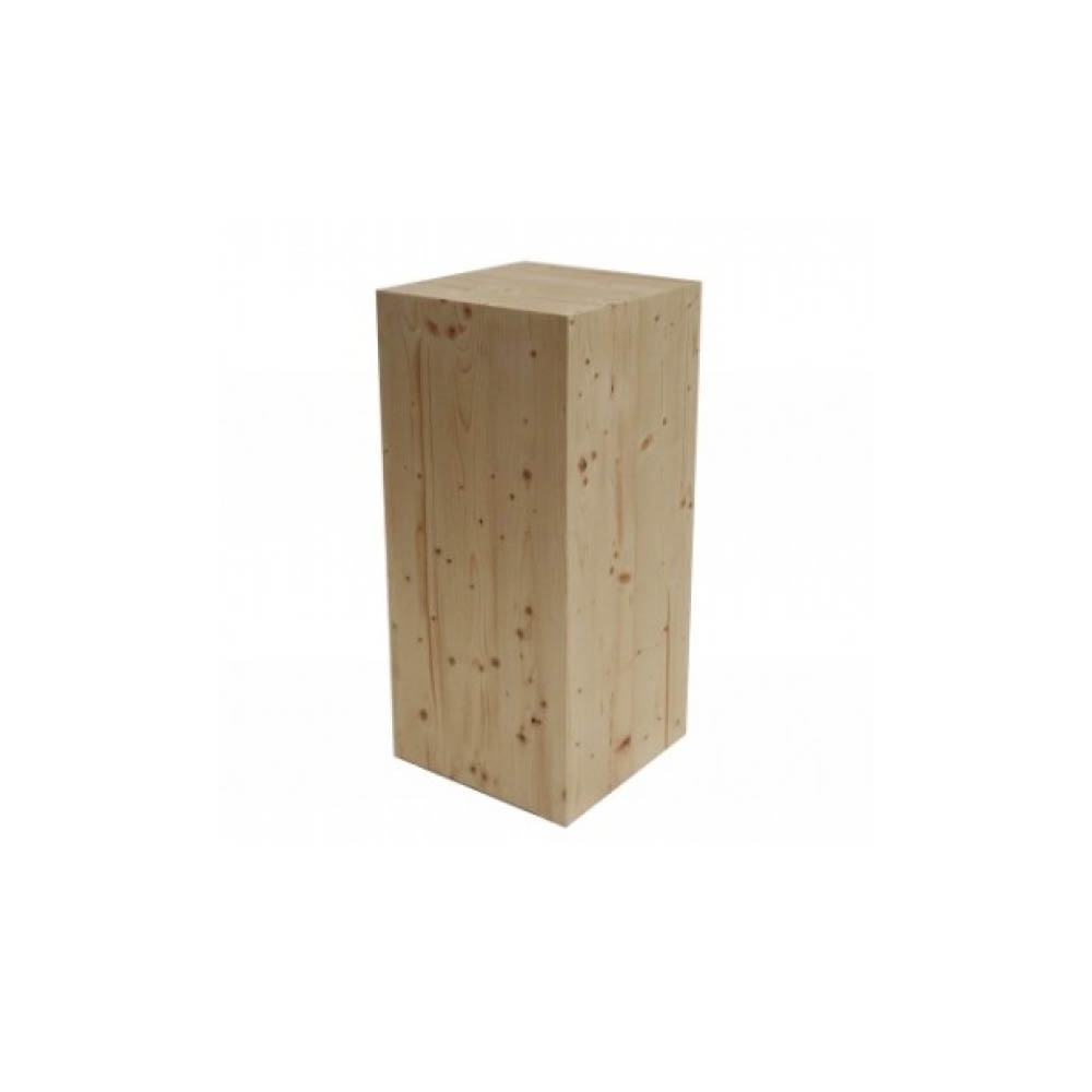 STELE COME 40X40 H100 BOIS NATUREL