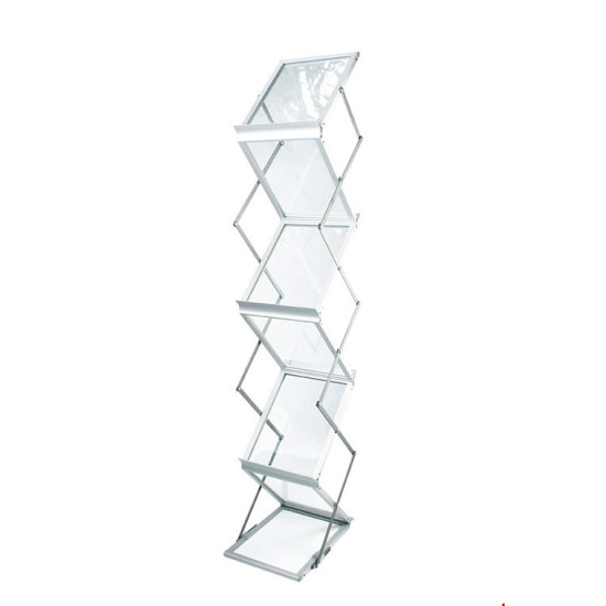 ZED-UP LITE A4 PRESENTOIR A DOCUMENTS PLIABLE ALU