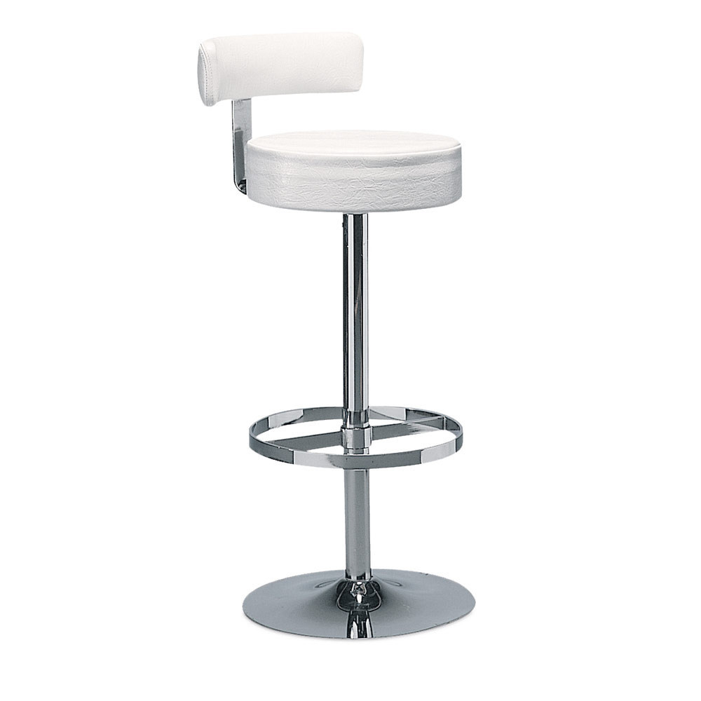 PARONA TABOURET DE BAR CHROME /SIMILI CUIR