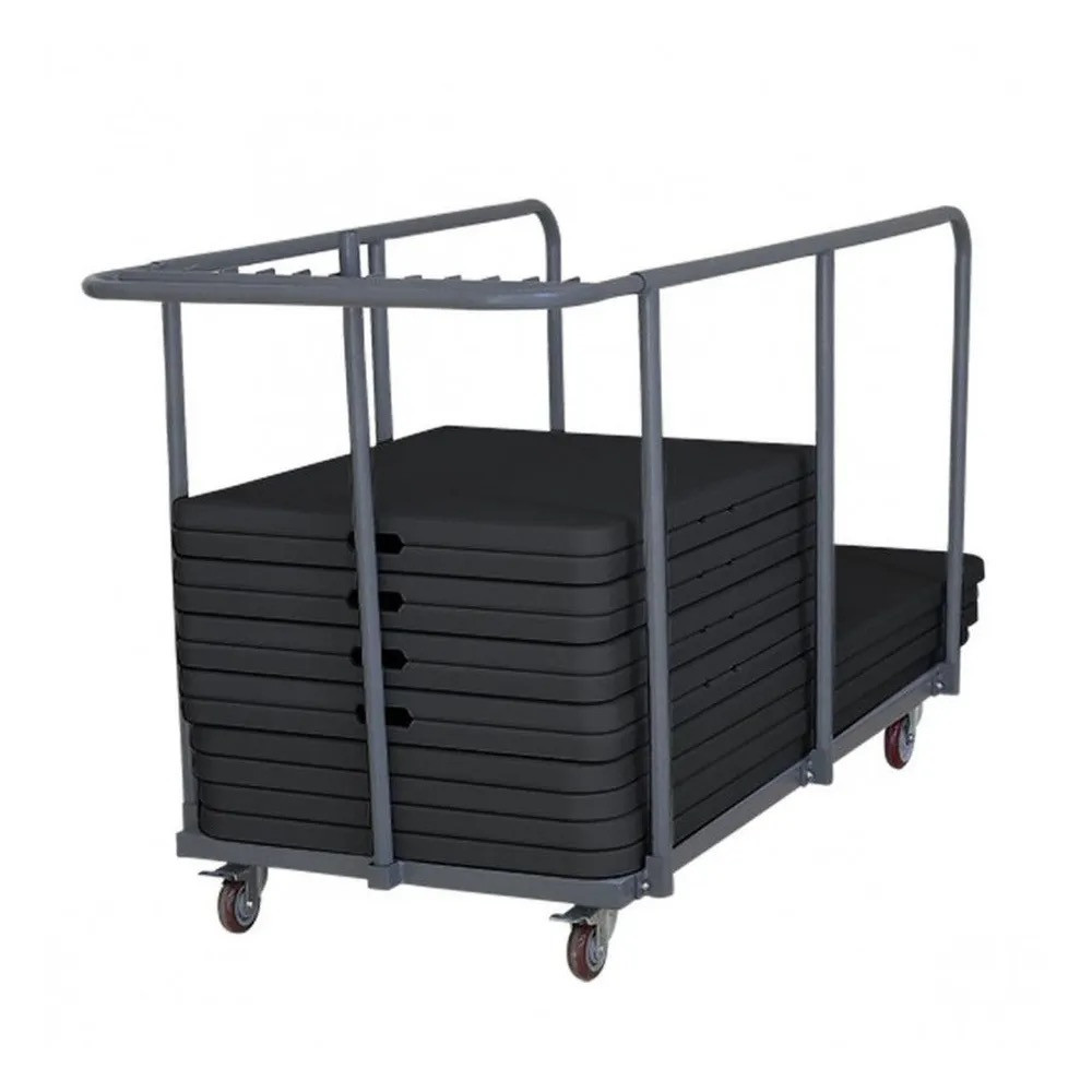 TABLE PLIANTE REGIE NOIRE 180X75cm