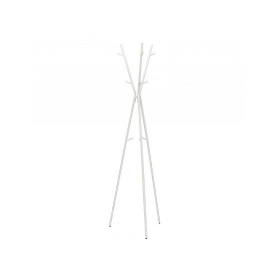 BENIZANE PORTE MANTEAU SUR PIED BLANC