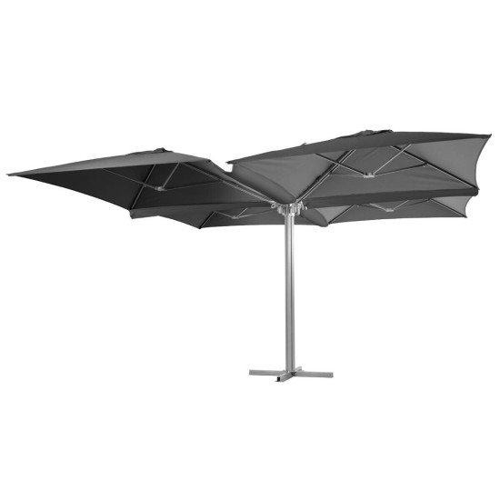 PARASOL DEPORTE 4 EN 1 GRIS ARDOISE