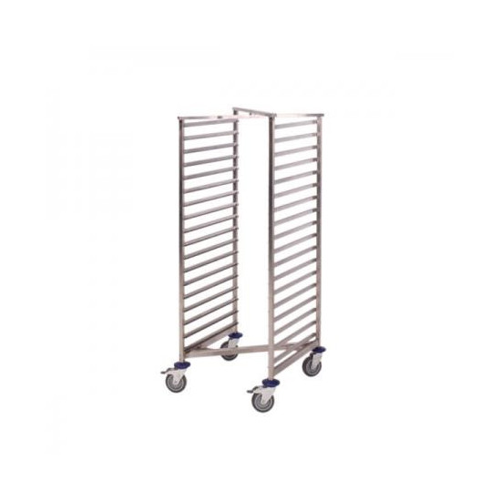 CHARIOT ETAGERE 18 PLATEAUX 2/1 GN
