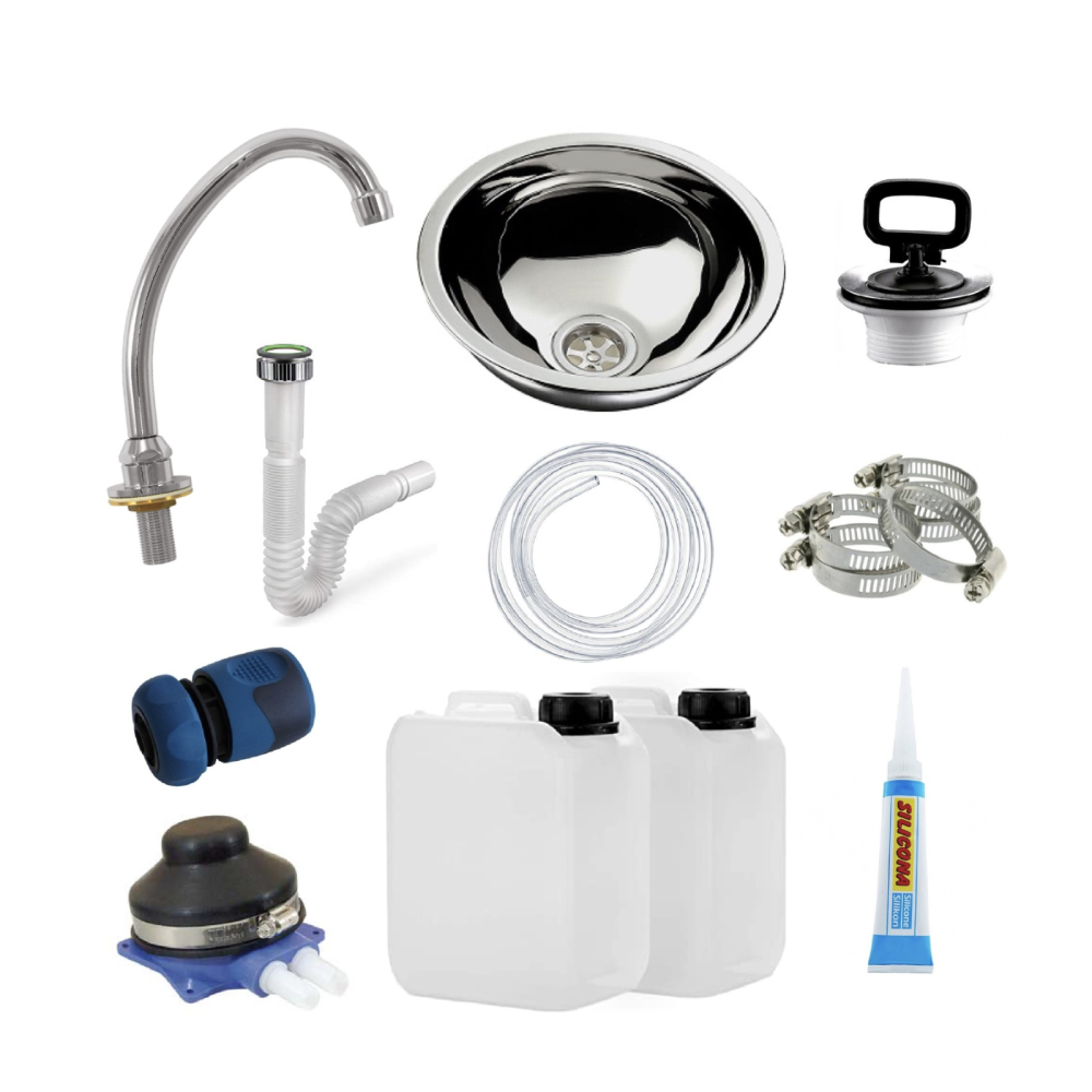 KIT EVIER LAVE MAINS AUTONOME A ENCASTRER
