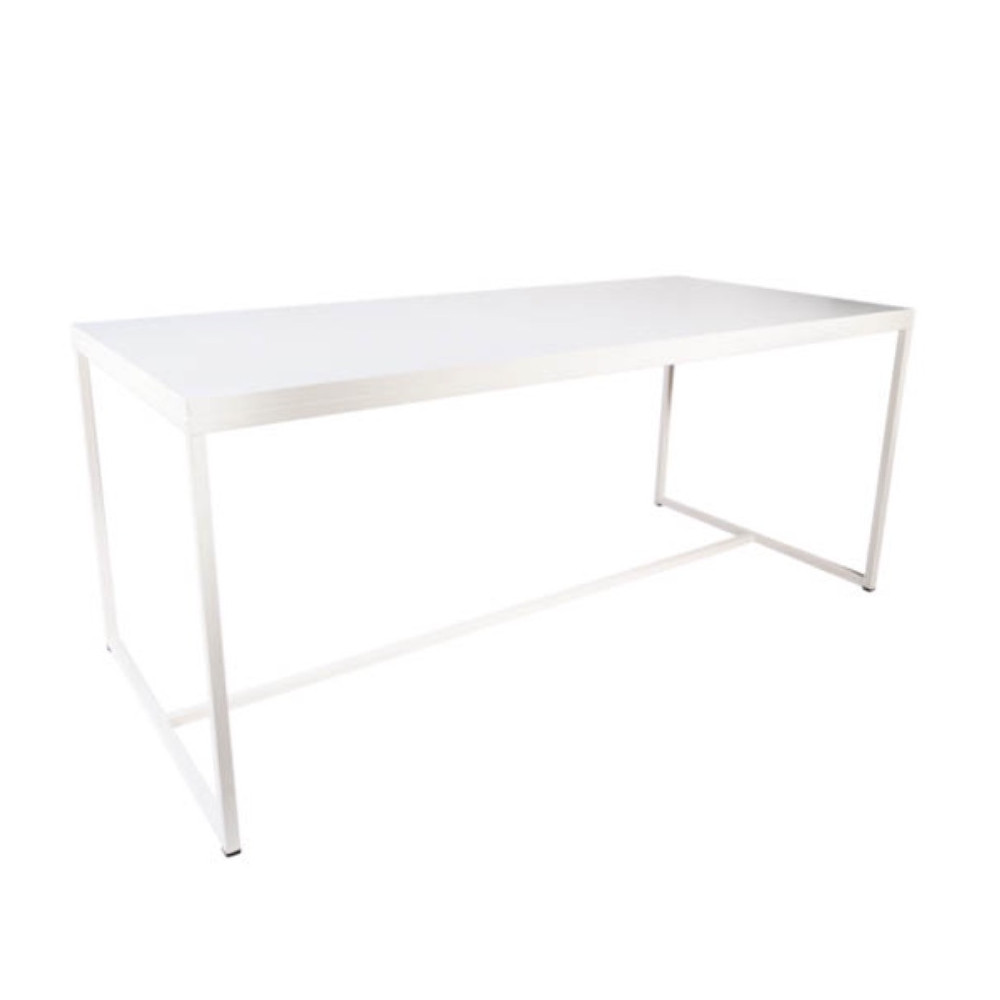 TABLE HAUTE DINNER 180x80 TABLE HAUTE H110 BLANCHE