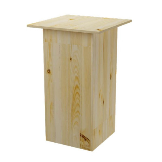 TABLE HAUTE ECO BOIS