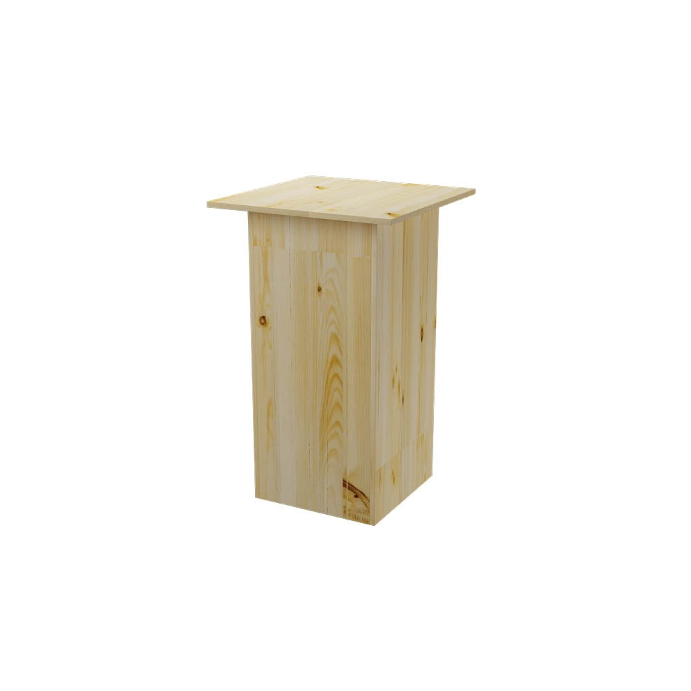 TABLE HAUTE ECO BOIS