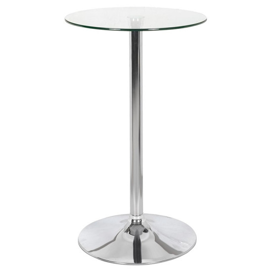TAKI 100 TABLE HAUTE PLATEAU VERRE D60