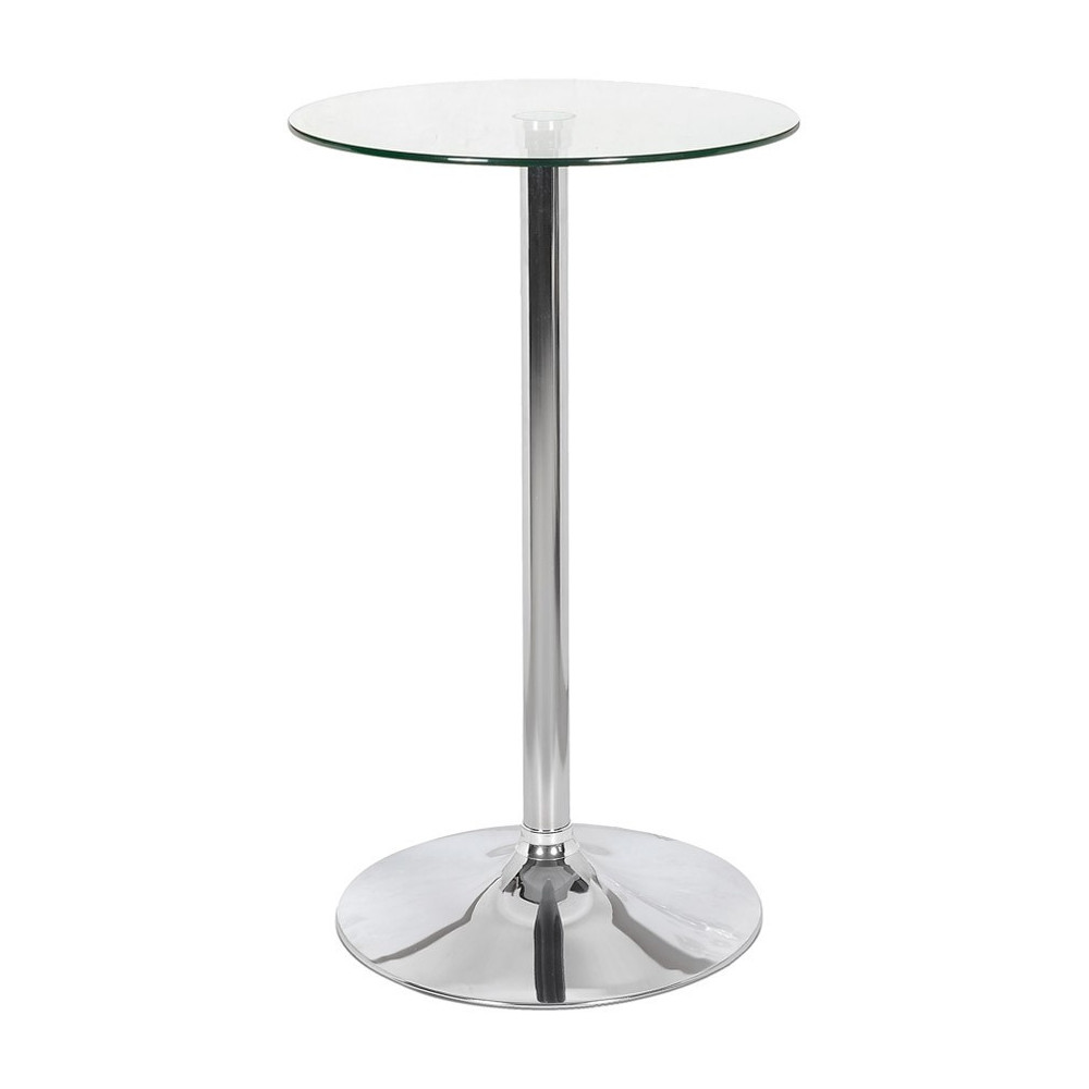 TAKI 100 TABLE HAUTE PLATEAU VERRE D60