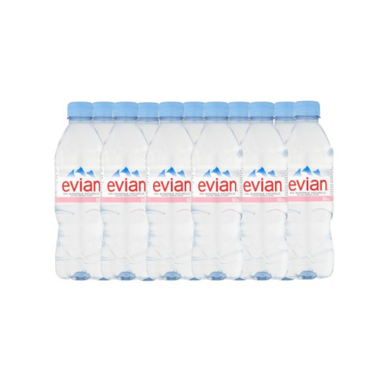 EAU EVIAN 24x BOUTEILLES DE 50CL