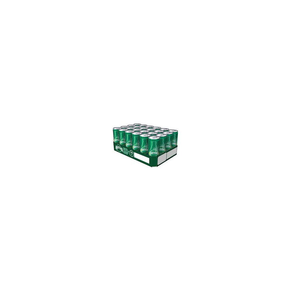 EAUX BOISSONS PERRIER 24 BOITES DE 33CL