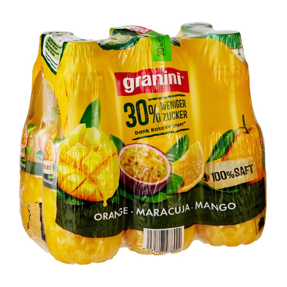 JUS DE FRUITS BOISSONS GRANINI AUTRES 6 BOUTEILLES DE 1L