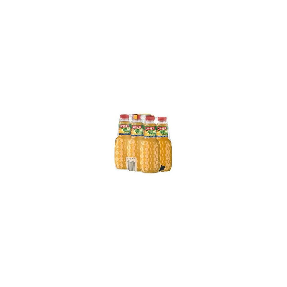 JUS DE FRUITS BOISSONS GRANINI ORANGE 6 BOUTEILLES DE 1L