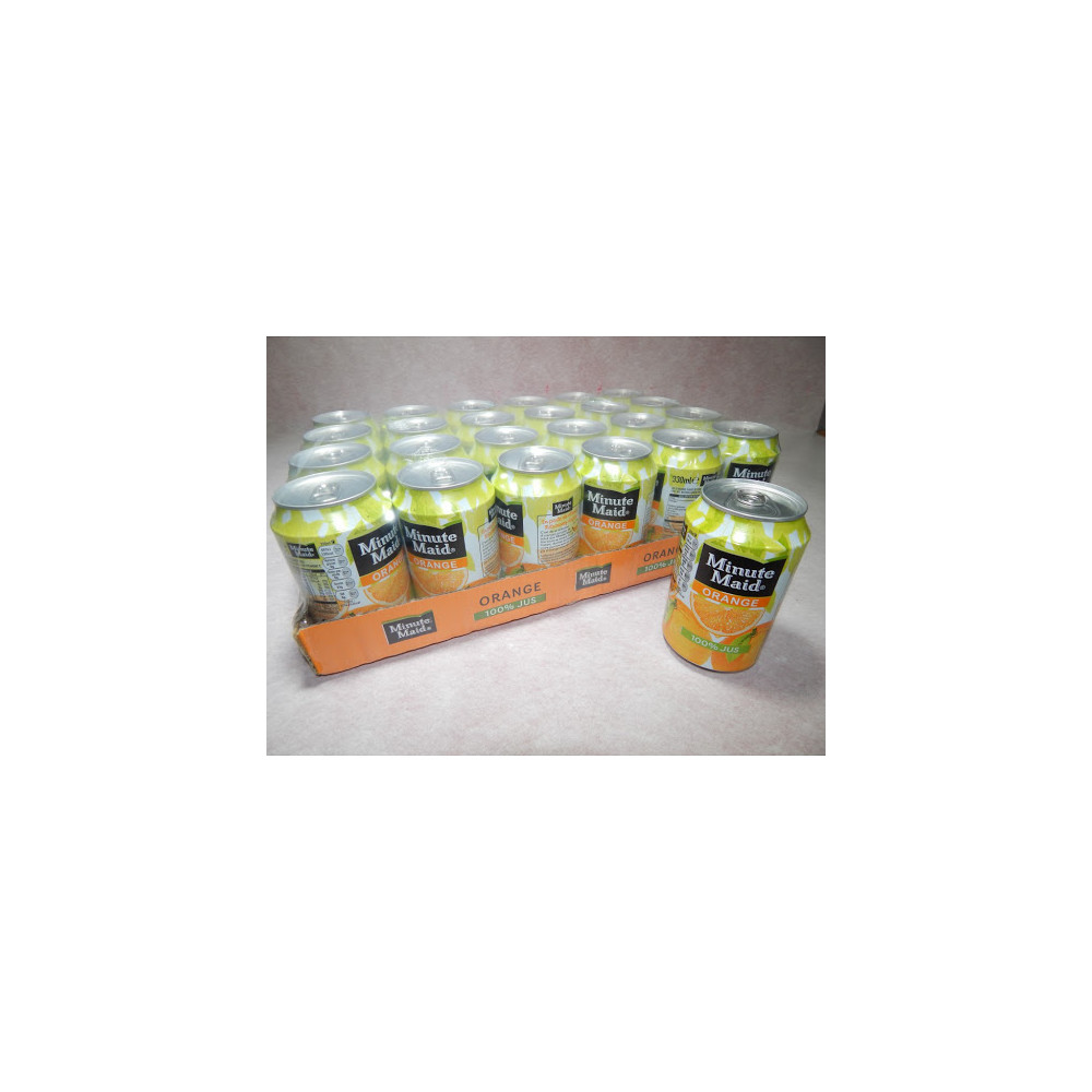 JUS D’ORANGE 24 BOITES DE 33CL