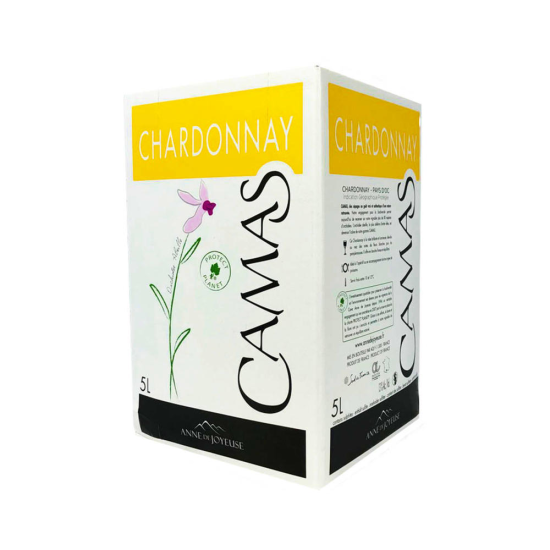 VIN BLANC CHARDONNAY VIN DE PAYS D'OC BIB 10 LITRES
