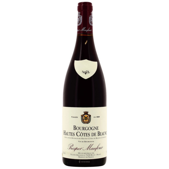 VIN ROUGE AOC HAUTES CÔTES DE BEAUNE 6x BOUTEILLE5 75CL