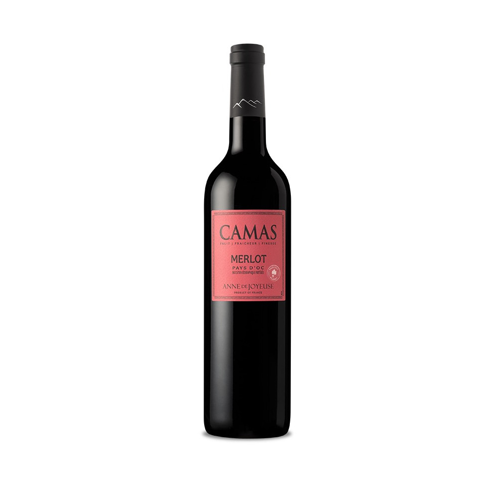 VIN ROUGE MERLOT VIN DE PAYS D'OC 6x BOUTEILLE5 75CL