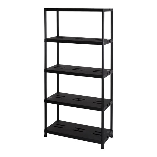 NEWTON “M” ETAGERE PLASTIQUE NOIR 90CM