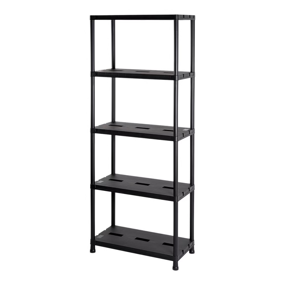 NEWTON “S” ETAGERE PLASTIQUE NOIR 70CM