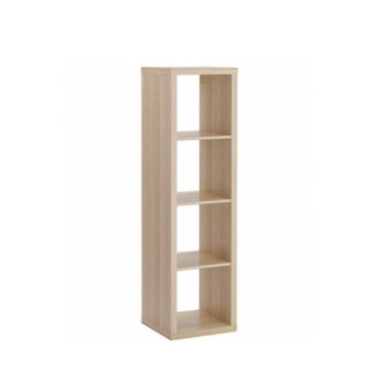 ETAGERE SAMOA 4 CASIERS CHENE BLANCHI