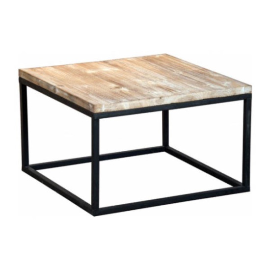 TABLE CLEVELAND SMALL 60X60 PLATEAU BOIS