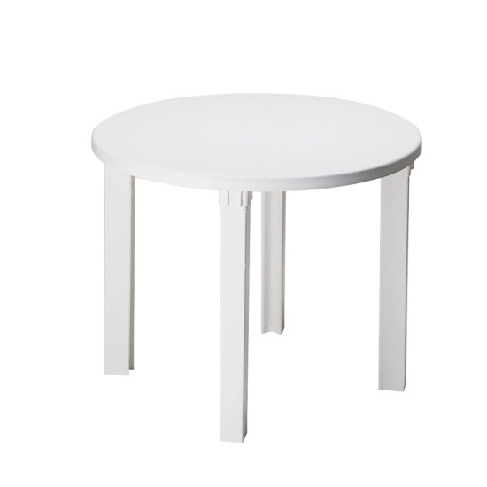 MARINA TABLE PLASTIQUE BLANC