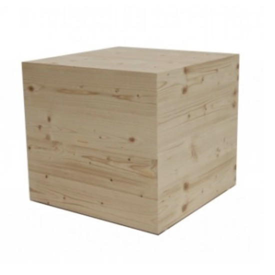 STELE COME 50X50 H45 BOIS NATUREL