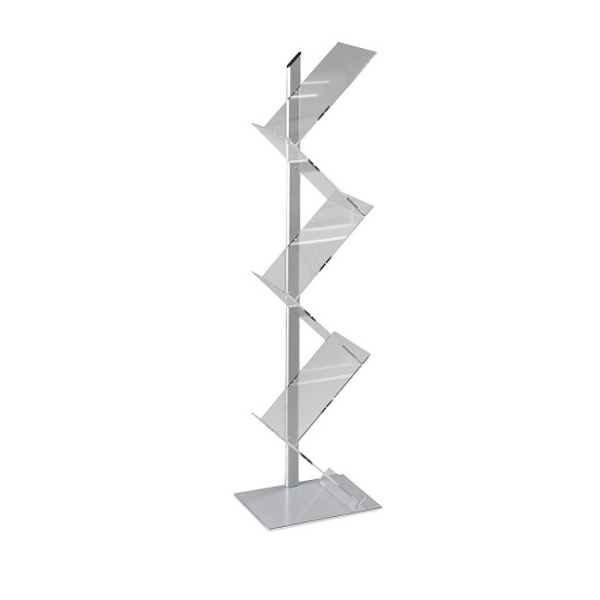 LEON PRESENTOIR ALUMINIUM / PLEXIGLASS