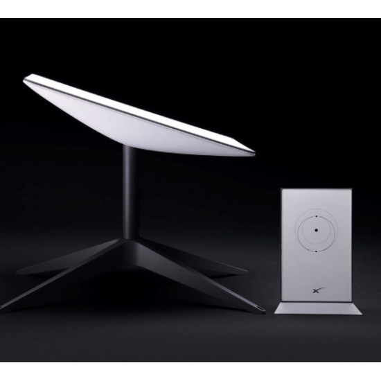 CONNEXION SATELLITE DEDIEE STARLINK SUR STAND
