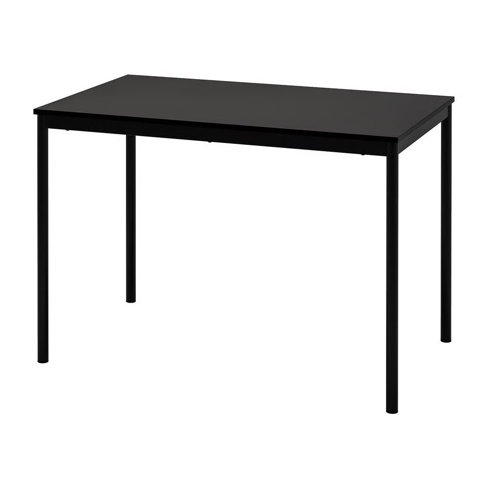 TABLE REGIE NOIRE 110x70cm