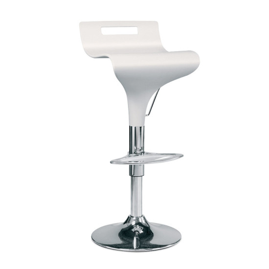 MOOS TABOURET DE BAR CHROME /PVC